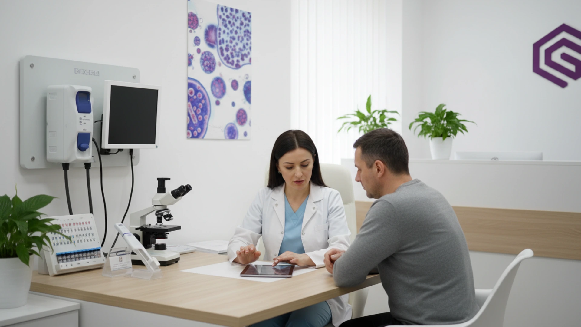 Consultație de alergologie și imunologie clinică într-o clinică modernă