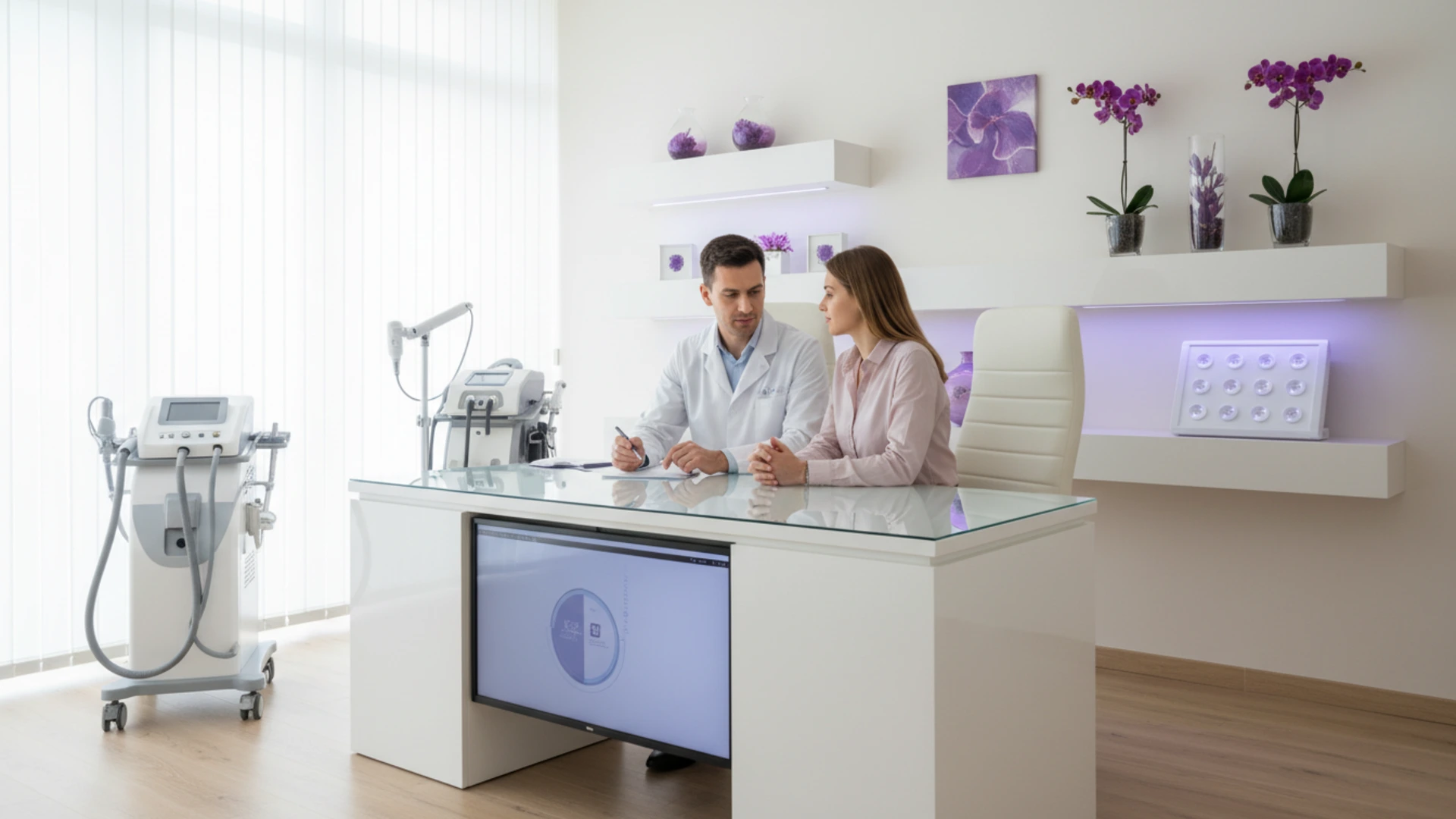 Consultatie de dermato-venerologie intr-o clinica moderna