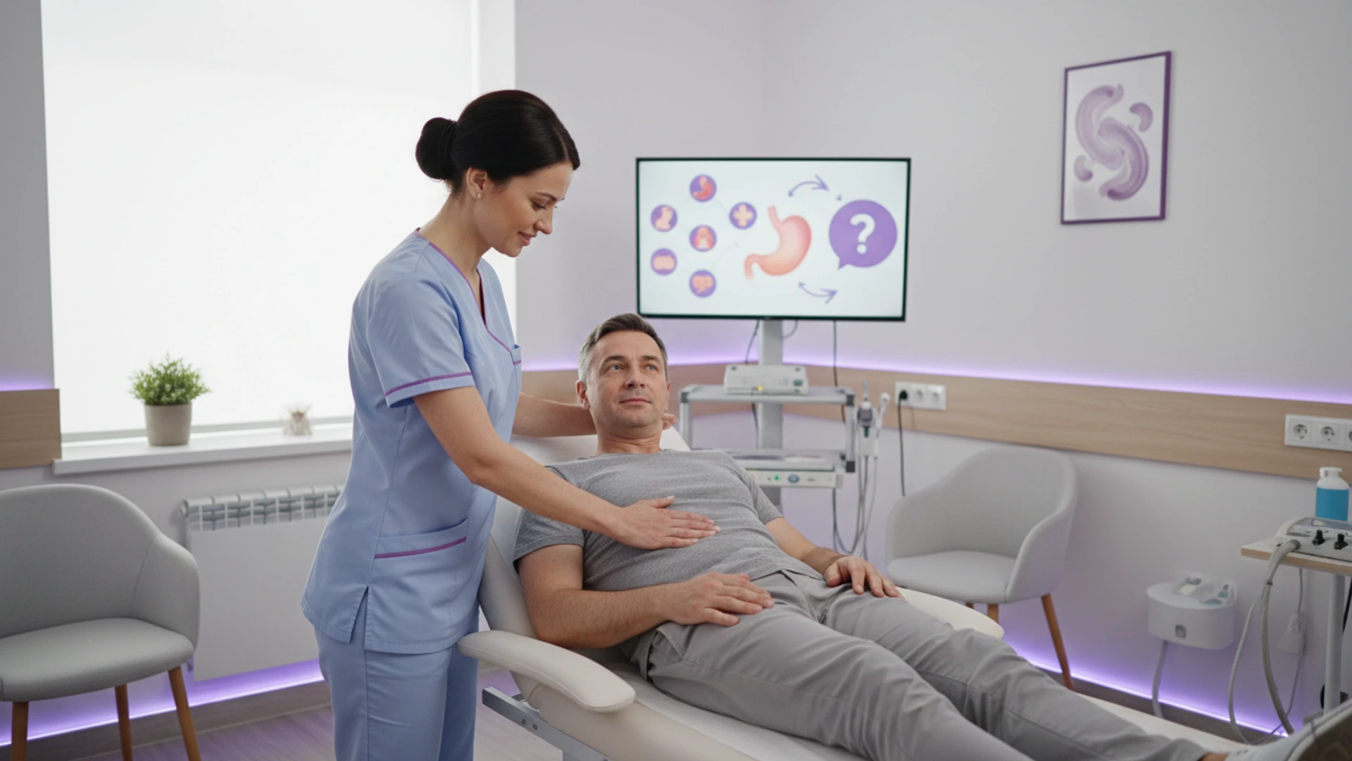 Evaluare medicala de gastroenterologie in cabinet