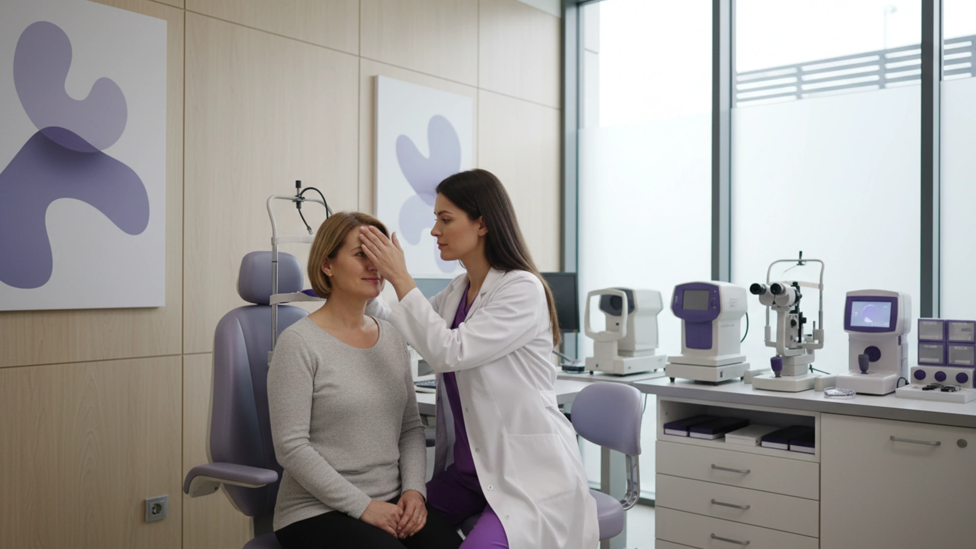 Evaluare medicala de oftalmologie in cabinet