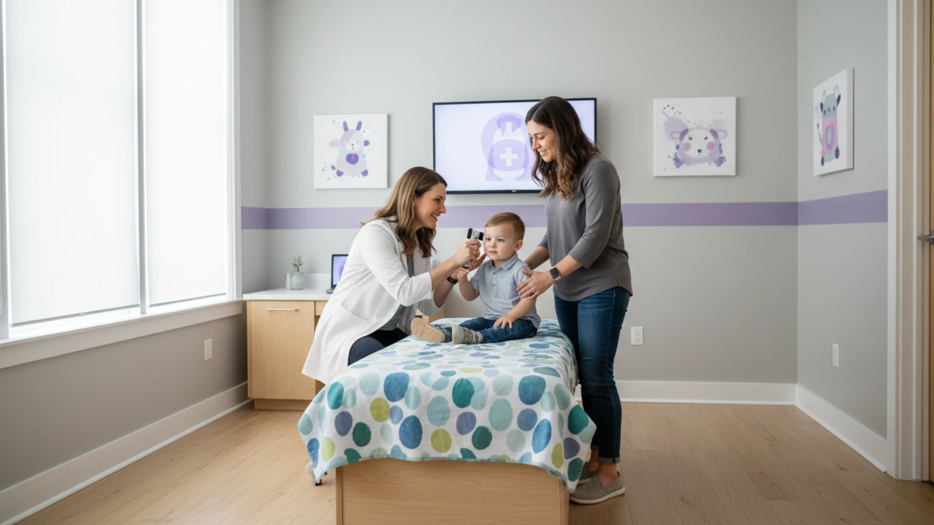 Evaluare medicală de pediatrie în cabinet