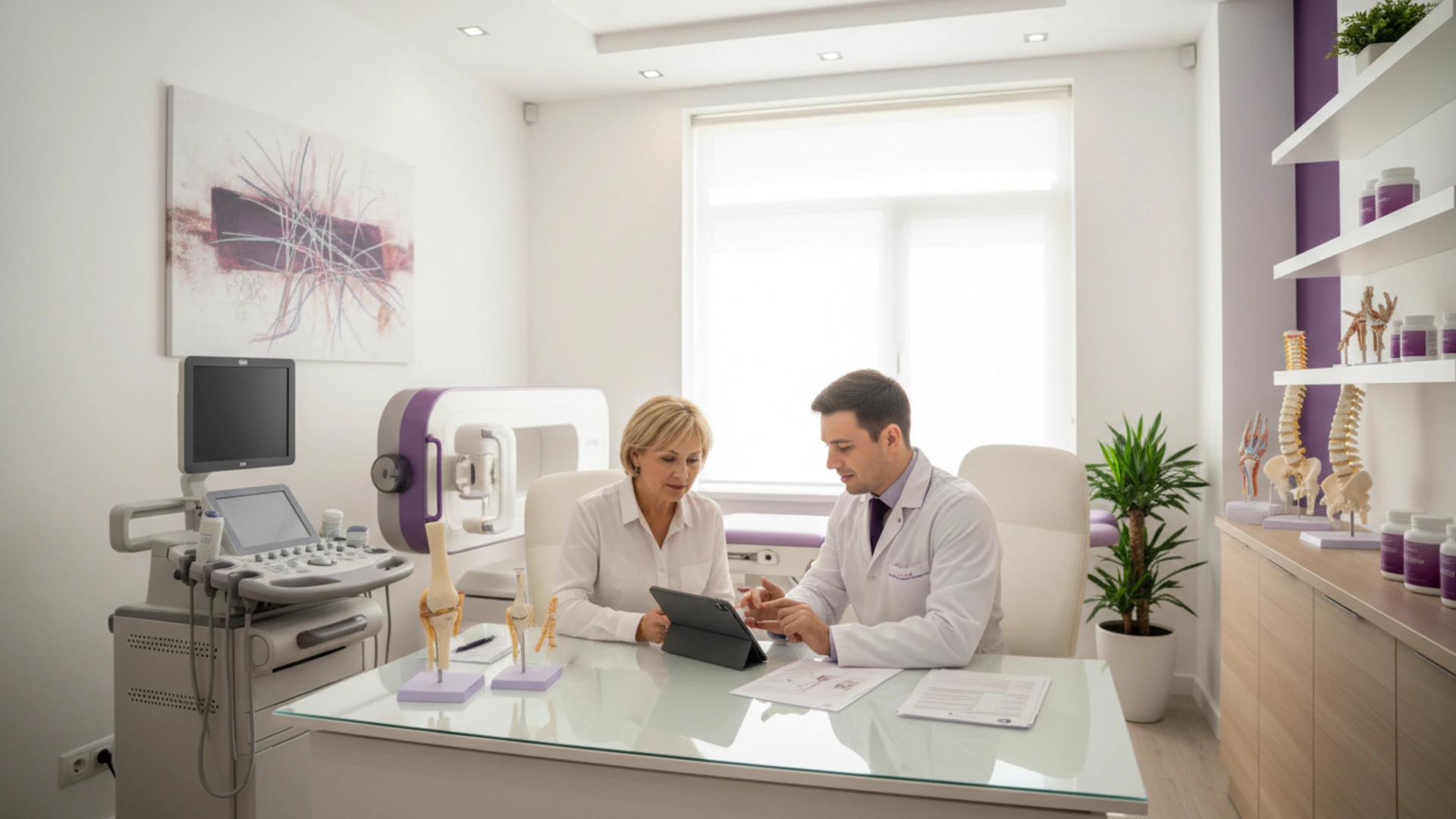 Consultatie de reumatologie intr-o clinica moderna