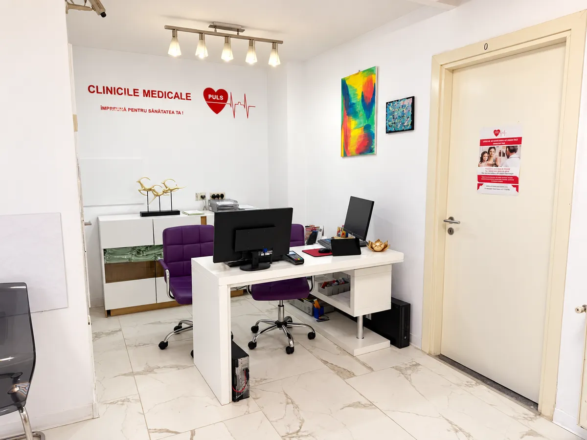 Recepția clinicii, Centrul Medical Puls